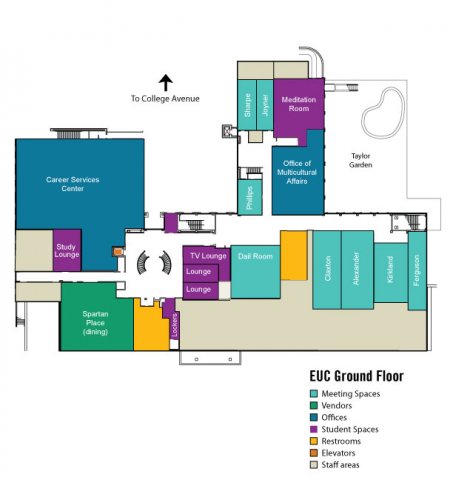 EUC Ground Floor Map